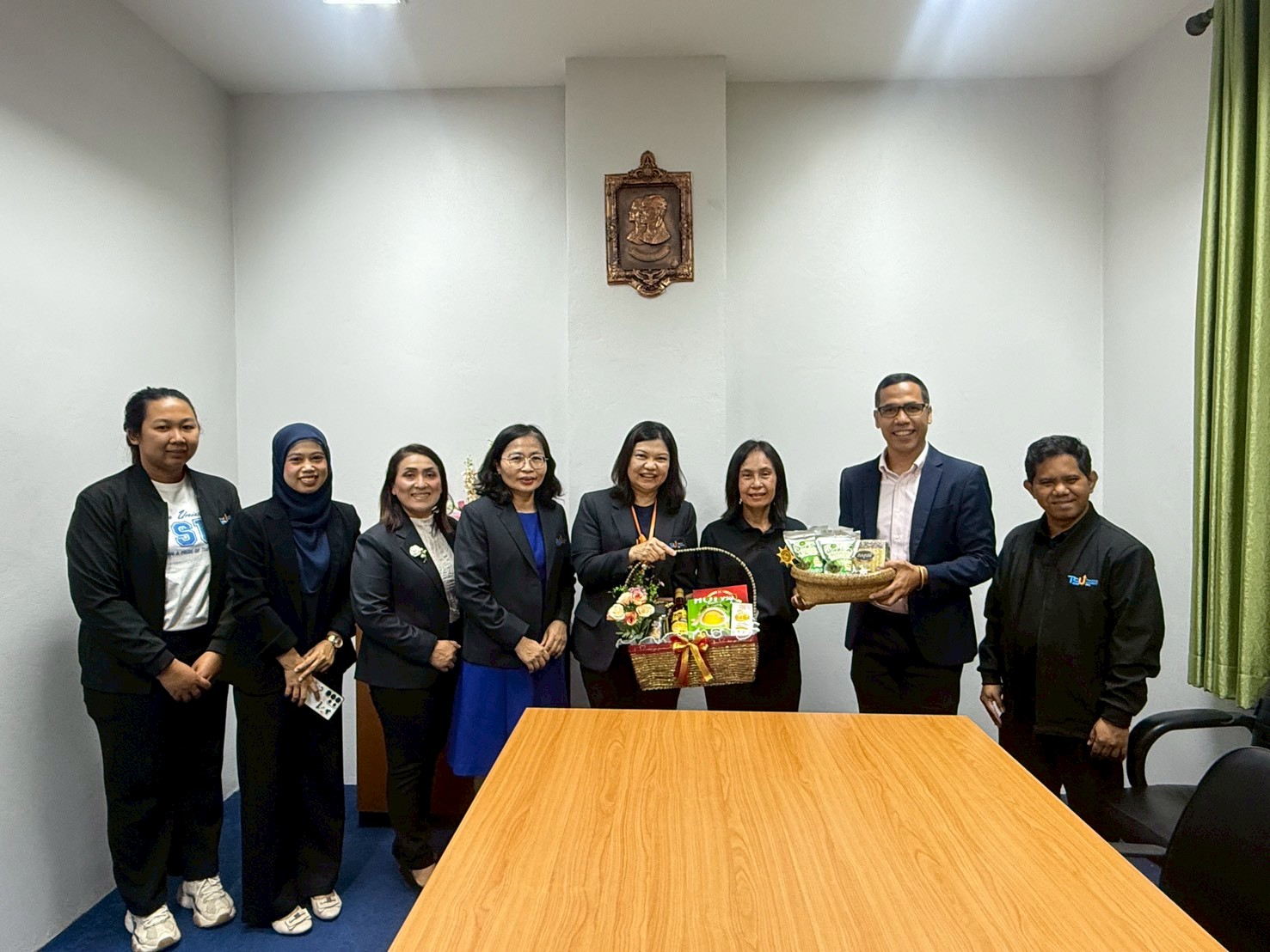 ม.ทักษิณ ร่วมหารืออำเภอควนขนุน บูรณาการข้อมูลสวัสดิการแห่งรัฐและภัยพิบัติ สู่การพัฒนาคุณภาพชีวิตประชาชน