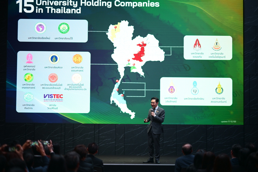 TSU Enterprise ร่วมขับเคลื่อนการจัดตั้ง  University Holding Consortium เชื่อมงานวิจัย การลงทุน สู่ธุรกิจนวัตกรรม
