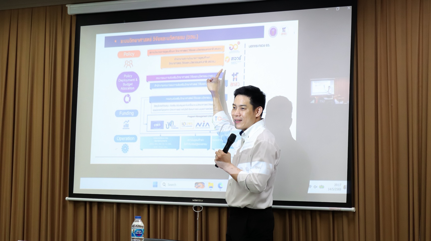 TSU Research Night Talk เปิดเส้นทางสู่ทุนวิจัยเชิงยุทธศาสตร์มุ่งเป้าขั้นสูง