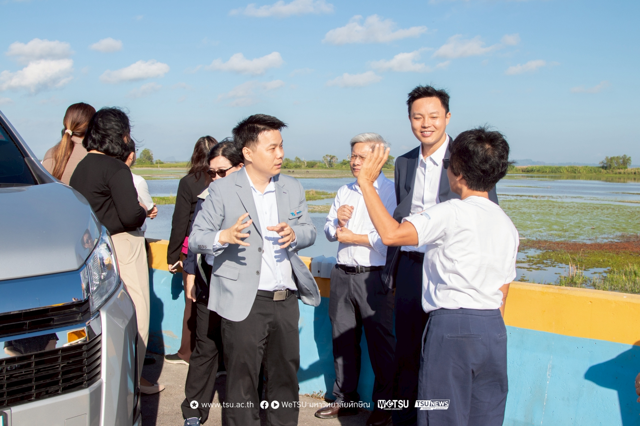 ม.ทักษิณ ขับเคลื่อนศูนย์วิจัยแลกเปลี่ยนเทคโนโลยีไทย–จีน พัฒนาระบบการเลี้ยงควายปลัก สู่การจัดการความยากจนเชิงพื้นที่อย่างยั่งยืน