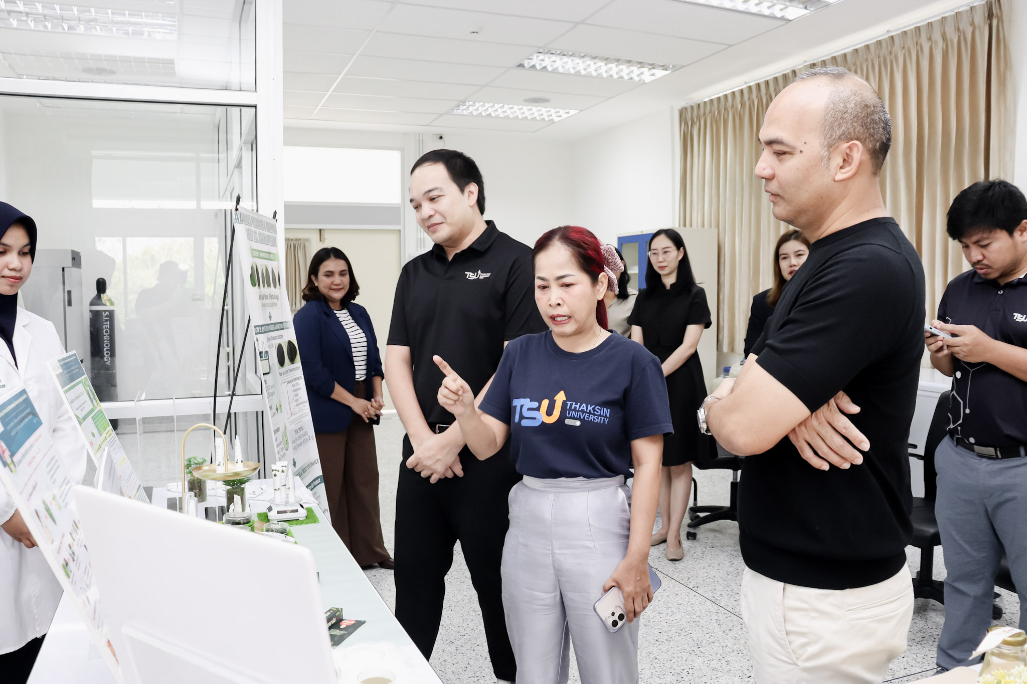 ม.ทักษิณ เดินหน้าขับเคลื่อน Health Innovation ลงพื้นที่ Health Science Lab ดันงานวิจัยสู่การใช้ประโยชน์จริง