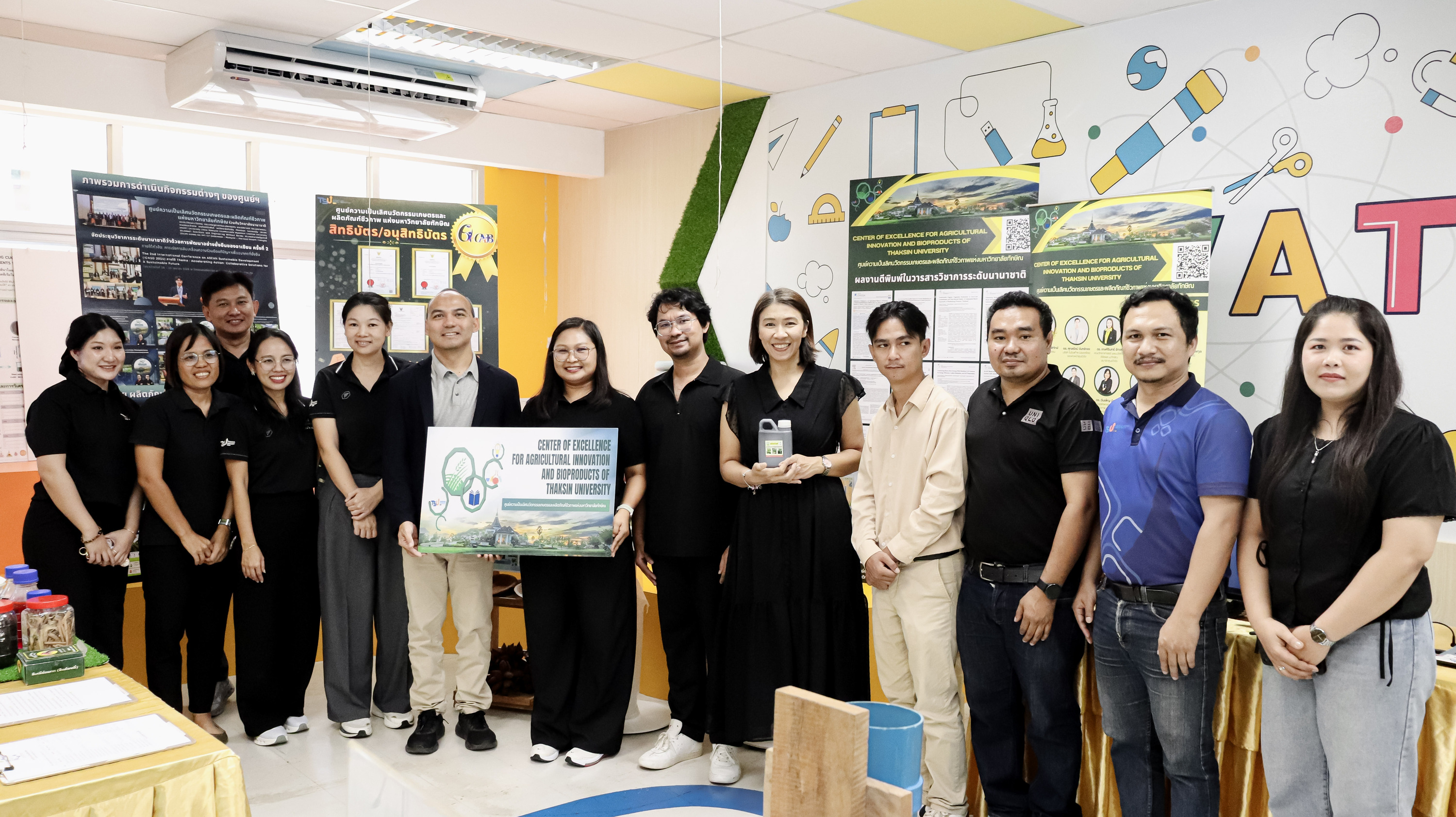 สถาบันวิจัยและนวัตกรรม ม.ทักษิณ Visiting ศูนย์ความเป็นเลิศเฉพาะทาง หนุนงานวิจัยเกษตร–สิ่งแวดล้อม สู่การพัฒนาประเทศ