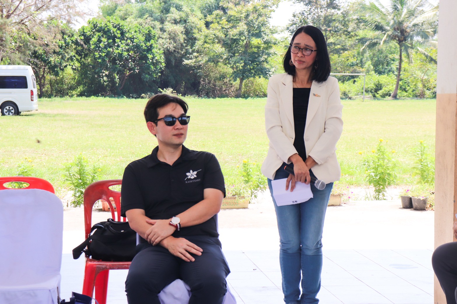 วช. ลงพื้นที่ติดตามงานวิจัยมหาวิทยาลัยทักษิณ ยกระดับการบริหารจัดการข้าวนาริมเลพัทลุง ด้วยองค์ความรู้ นวัตกรรม และเทคโนโลยีสู่ชุมชน