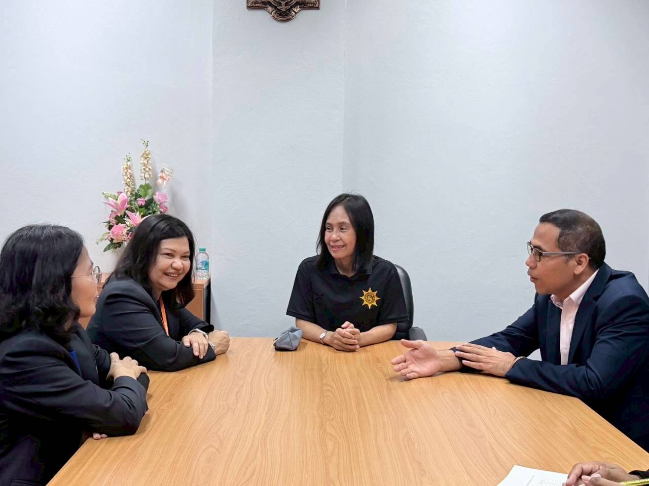 ม.ทักษิณ ร่วมหารืออำเภอควนขนุน บูรณาการข้อมูลสวัสดิการแห่งรัฐและภัยพิบัติ สู่การพัฒนาคุณภาพชีวิตประชาชน